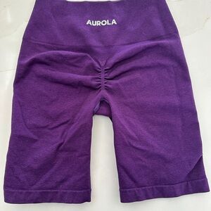 Aurora Purple Biker Shorts